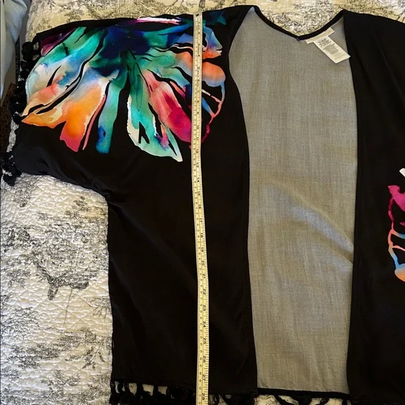 La Blanca Vibrant Floral Swim Coverup - Picture 8 of 11